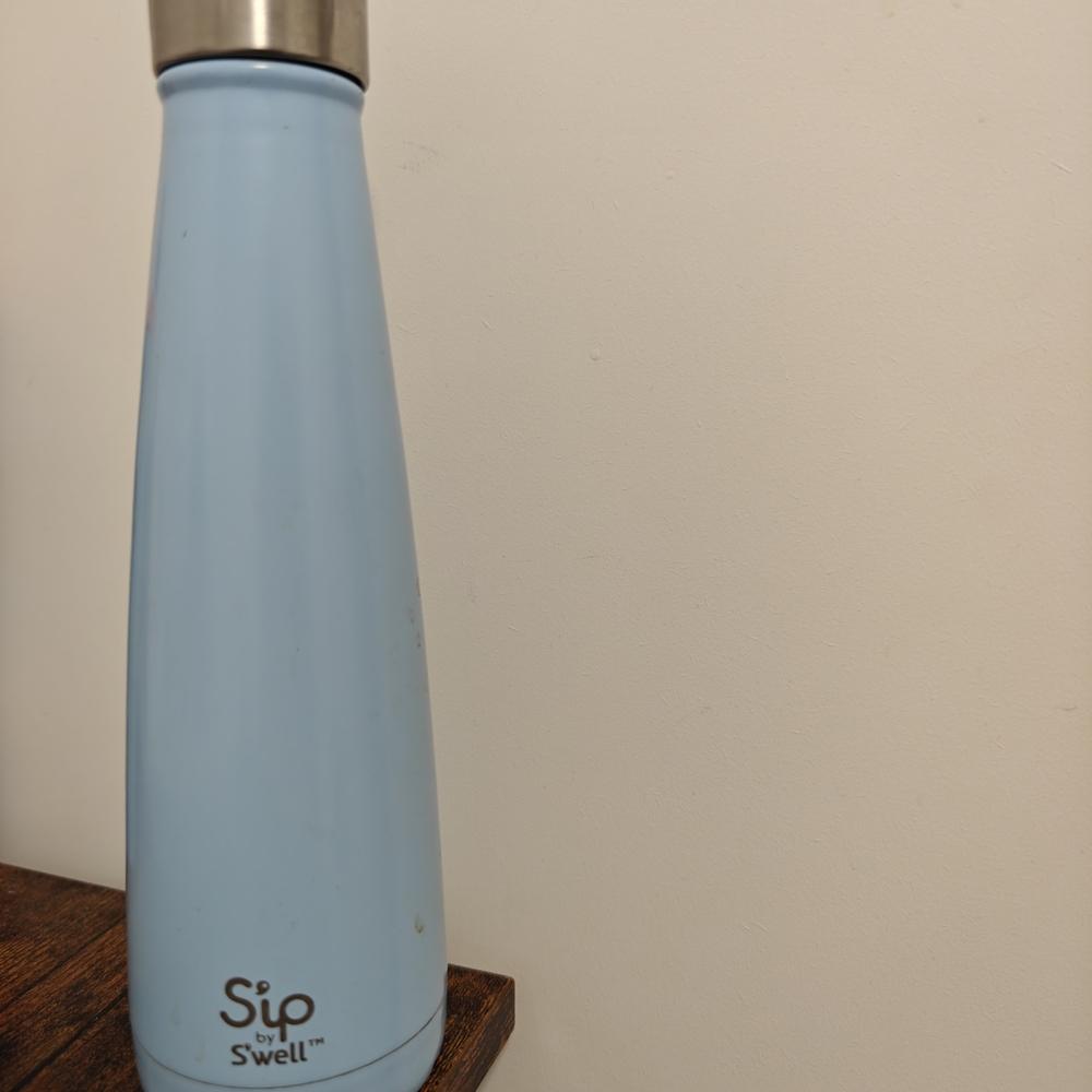 Blue Stainless Steel Water Bottle